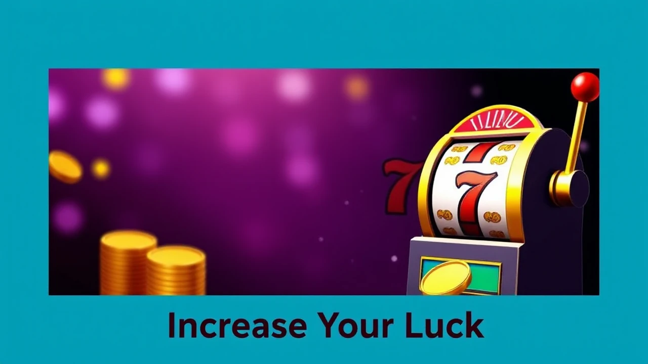 Increase Your Luck: Effective Strategies for Succeeding at Slot Machine Games